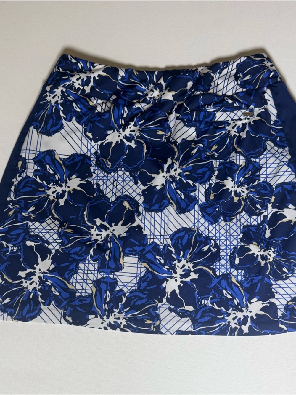 Tail Blue Floral Golf Skort Size S Pickleball Tennis Golf Coastal Activewear - Picture 3 of 10